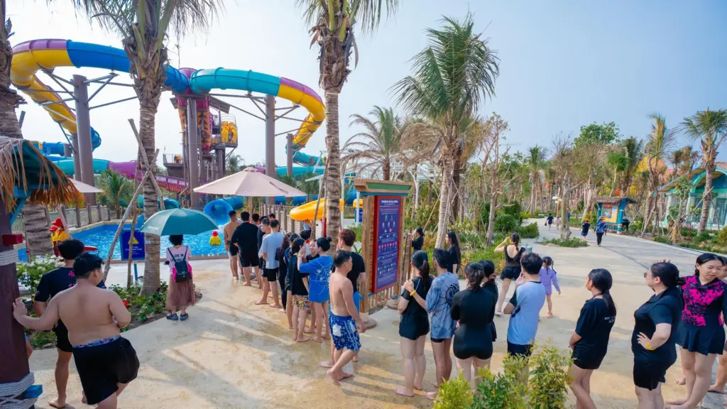 Tro choi công viên nước sunworld vũng tàu